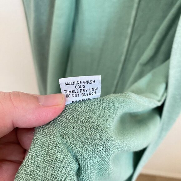 Bryn Walker Stretchy Oversized Short Sleeve Longline Open Cardigan XS Green - Picture 7 of 8